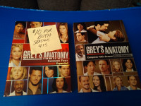 Grey's anatomy seasons 4 and 5 dvd box sets $10 for both 