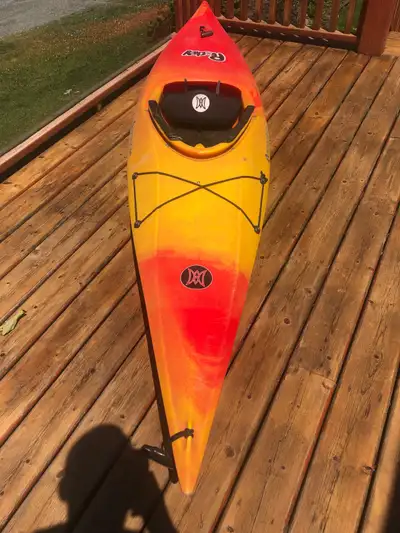 Lightly used and in good condition - suits smaller paddler (150 or less). Our children have outgrown...