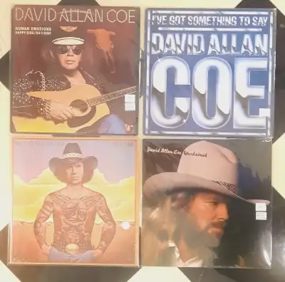DAVID ALLAN COE VINYL RECORDS, View more