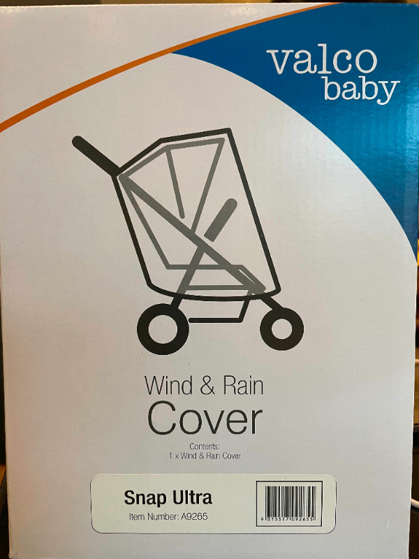 *BRAND NEW* Valco Baby Stroller Wind & Rain Cover (Snap Ultra) in Strollers, Carriers & Car Seats in City of Toronto - Image 2