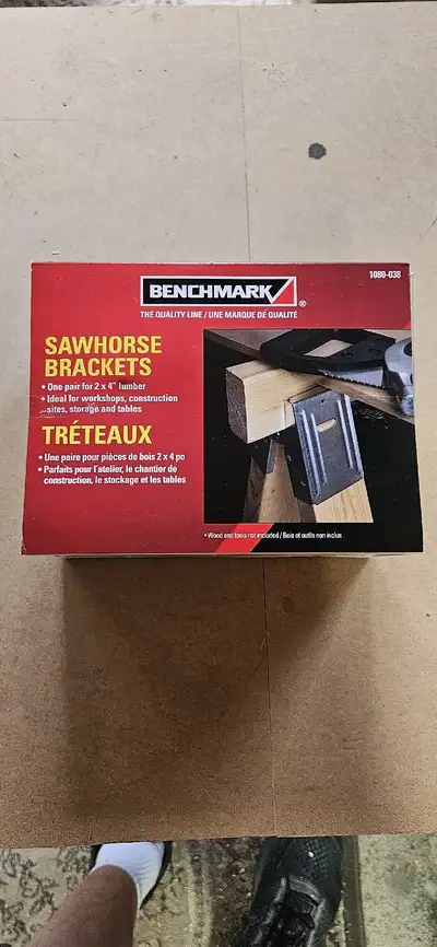Sawhorse brackets, View more