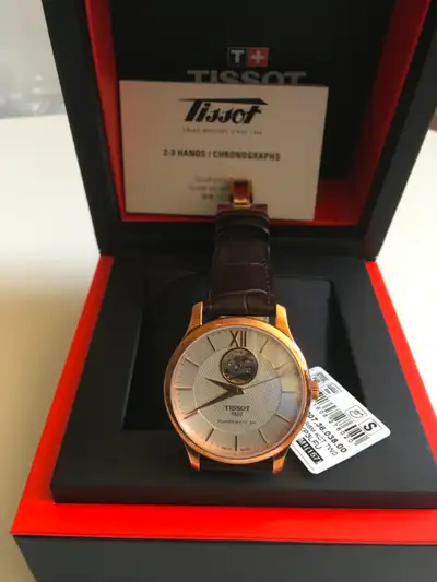 Men’s Watch - Tissot Powermatic 80 TISSOT TRADITION POWERMATIC 80 OPEN HEART Diameter:40 mm Up to 80...
