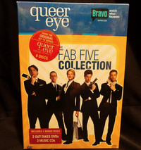 Queer Eye - The Fab Five Collection - 8 DVD Set - New - Sealed