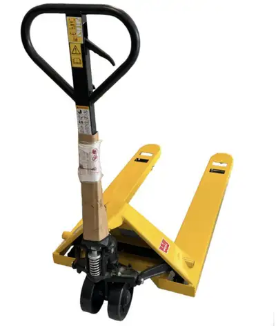 Selling 2 brand-new Wajax manual pallet jacks, . Never use ✅ Can lift up to 5,500 lb ✅ Heavy-duty co...