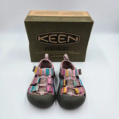 Keen Newport Sandals Girls Infant Size 4 Raya Lilac Sachet Outdoor Waterproof Shoes Read. You Have G...