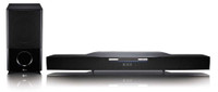 LG Super slim Blu-ray sound bar with wireless subwoofer