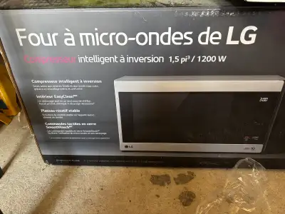 LG microwave , View more