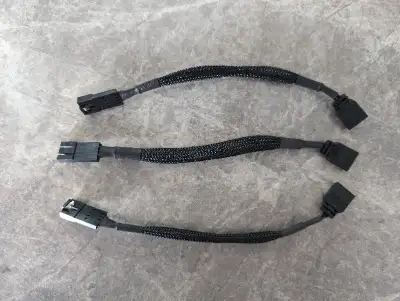 Motherboard 5v ARGB to Corsair fan adapter cable - bypass hub, View more