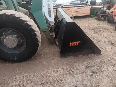 We custom manufacture Telehandler/Forklift Attachments such as quick attach buckets, fork slot bucke...