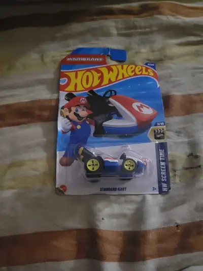 Hot Wheels Mario Kart Standard Kart die-cast vehicle from the HW, View more