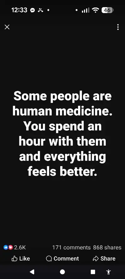 friends and meaningful conversations, View more