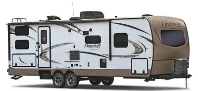 2018 Forest River Flagstaff Ultra Lite 27BHWS Camping situé à Ste-Sabine à 1 heure de Montréal Longu...