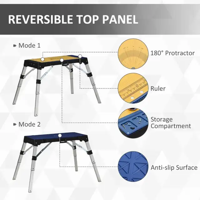 in 1 Portable Workbench, Folding Work Table in Tool Storage & Benches in Markham / York Region - Image 8