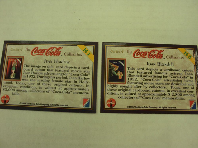 Coka-Cola Non-Sports Cards dans Art et objets de collection  à Région de Mississauga/Peel - Image 2