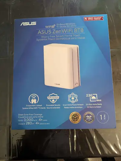 Asus ZenWiFi BT8 WiFi 7 - New, View more