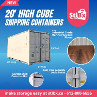 20ft High Cube New/One-Time Use Sea Can - Sale in Ottawa!!