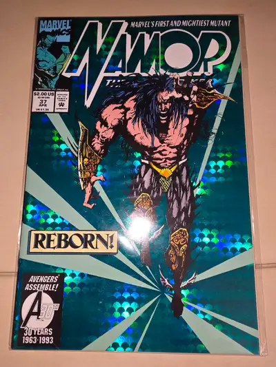 Namor Reborn #37 April Marvle Comics Magazine Novel, View more