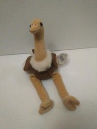 TY Beanie Baby: 'Stretch' the ostrich 1997
