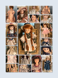 Vintage Porcelain Dolls (more than shown)