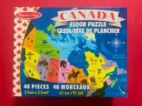Melissa & Doug Floor Puzzle - Canada