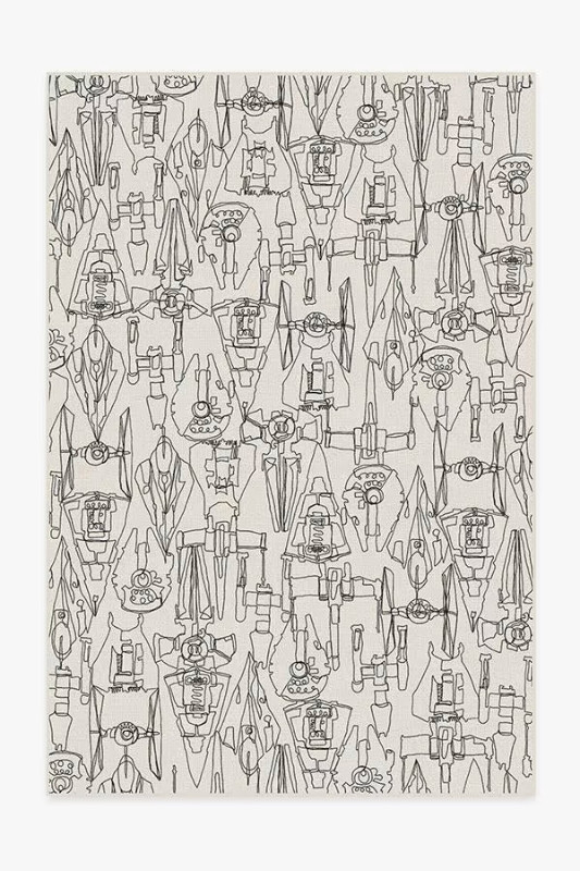 **SOLD** Star Wars Armada Creme Ruggables.108" x 72" in Rugs, Carpets & Runners in Kitchener / Waterloo - Image 4