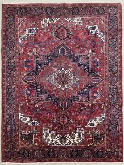 Persian Heriz Semi Antique (10.4 x 8.1 ft), View more