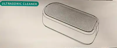 Keep your valuables sparkling with this ultrasonic cleaner! This device uses sound waves to gently a...