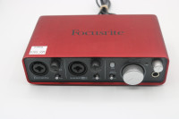 Focusrite Scarlett-2i2 Gen2 USB Audio Interface (#37905)
