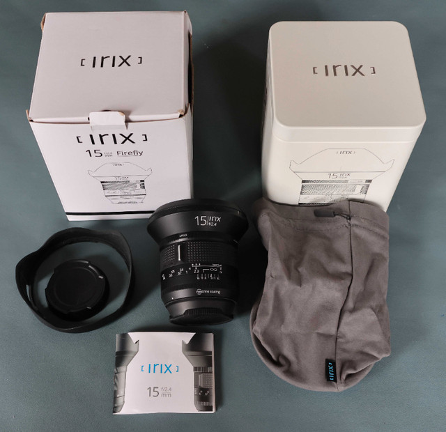 Irix 15mm f/2.4 Firefly Wide-Angle lens for Canon in Cameras & Camcorders in Markham / York Region - Image 2