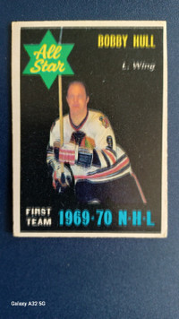 1970-71 O-Pee-Chee Bobby Hull All-Star #235 Hockey card