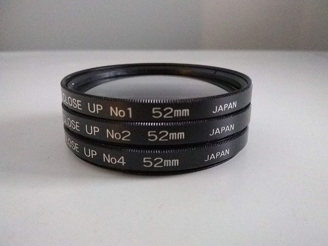 Set of 3 Optex camera lens filters 52 mm vintage in Cameras & Camcorders in Kitchener / Waterloo - Image 4