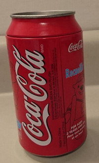Coca-Cola Plush Olympic Athen 2004 Bear in a Can,