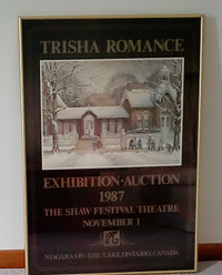Trisha Romance Framed Poster