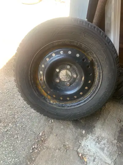 Brand New Honda Civic Tires Thrown on car once but got injured so never used 600 Brand new go for 10...