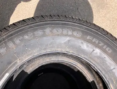 * Set of four tires. 215/65r15 Firestone all season tires. Located in South Edmonton. $275 for 4 tir...