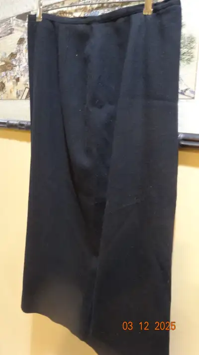 Skirts, lady, both black,long, short, both 100% wool,classic, View more