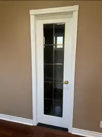 Solid wood French doors 