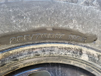 Blizzak DM-V2 winter tires and rims