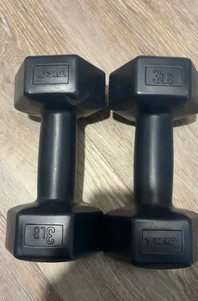 TKO 3lb Dumbbells, View more