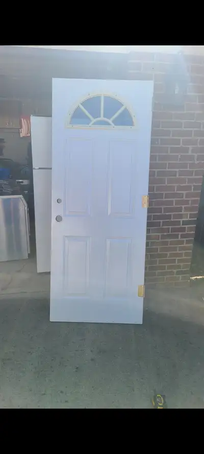 Exterior door 80x32 millwoods
