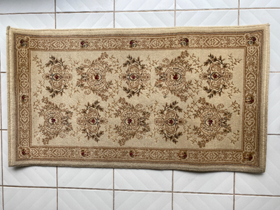 Persian Style Mat - 43"x24" - Beige/Tan/Brown/Red/Blue, View more