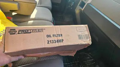 New car filters 5.00 each