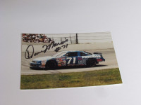 Dave Marcis 4X6 autographed photo NASCAR