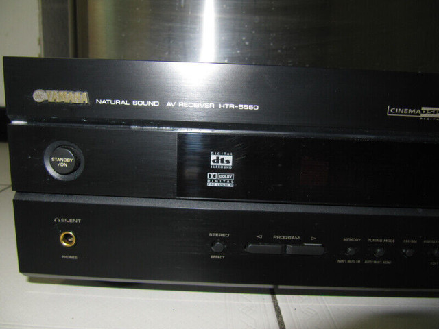 Yamaha Model HTR-5550 Natural Sound Cinema DSP Receiver Cir2000s in Arts & Collectibles in Mississauga / Peel Region - Image 3