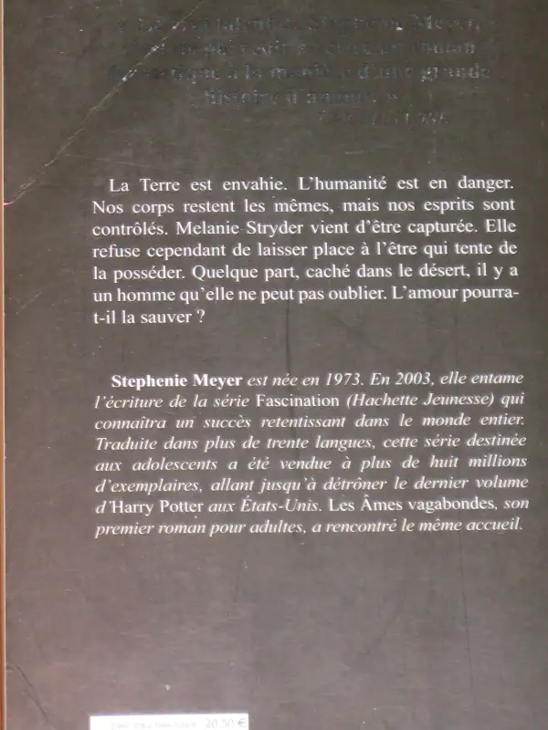 Stephenie Meyer - Les âmes vagabondes in Other in Sherbrooke - Image 3