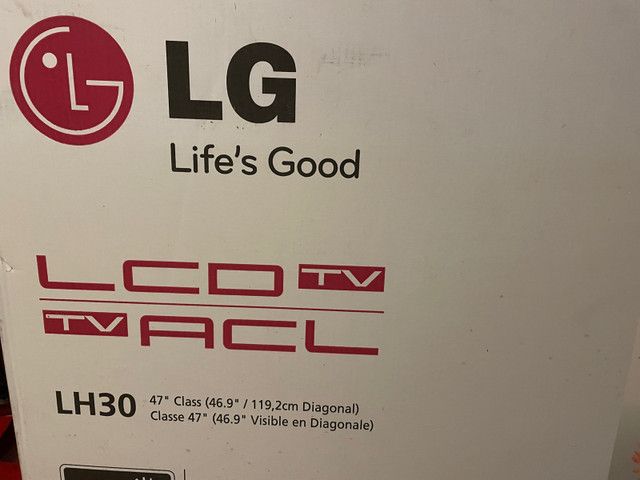 LG 47” Full HD 1080P in TVs in Mississauga / Peel Region - Image 2