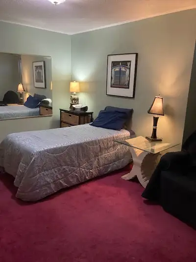 Extra large room for rent in a desirable area of Oakville. Private entrance, one and a half baths, k...