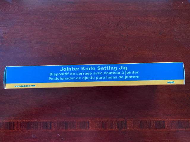 Jointer Knife Setting Jig / Réglage de couteau de dégauchisseuse dans Outils électriques  à Ville de Montréal - Image 3