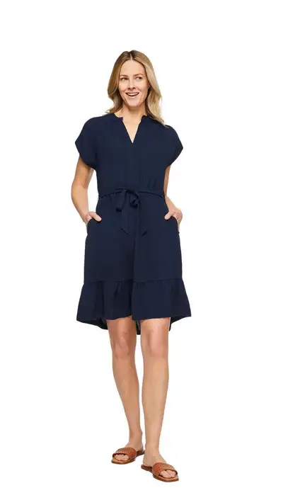 Navy Blue Dress, View more
