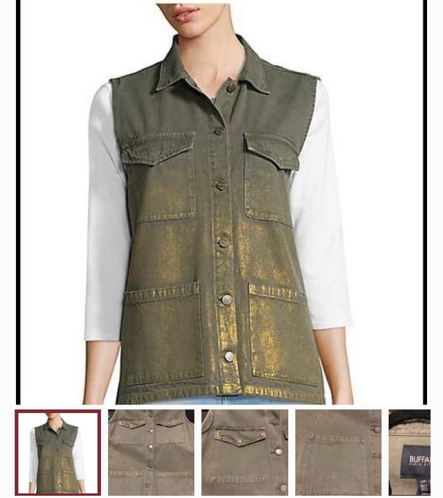 New Buffalo denim vest in Women's - Tops & Outerwear in Hamilton